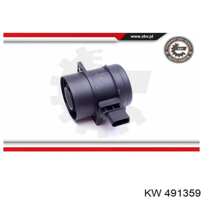 491 359 KW sensor de flujo de aire/medidor de flujo (flujo de aire masibo)