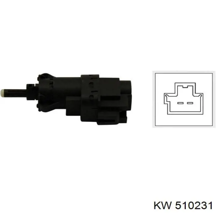 510231 KW interruptor luz de freno