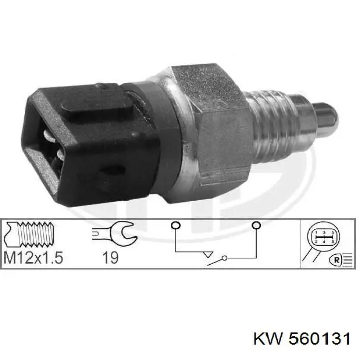 Interruptor, piloto de marcha atrás BMW 3 E46