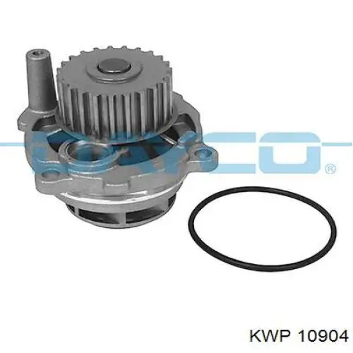 10904 KWP Bomba refrigerante coche
