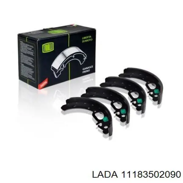 Zapatas de freno de tambor traseras Lada 11183502090 precio, desde 15,99 EUR