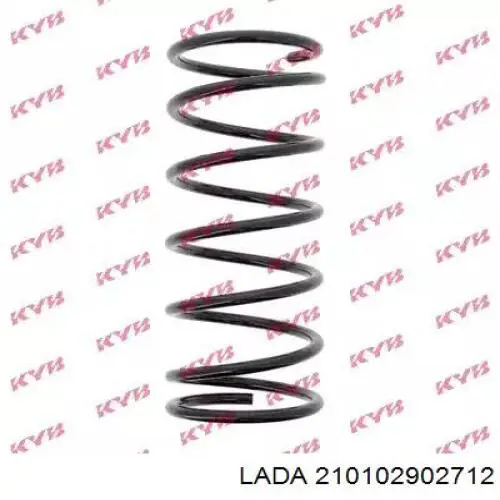 Muelle delantero 210102902712 Lada