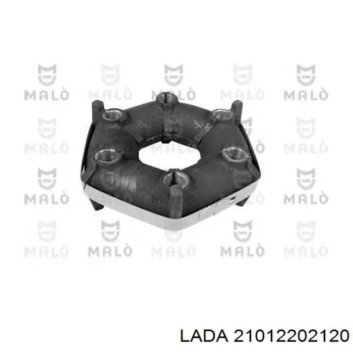 Acoplamiento elástico delantero del cardán 21012202120 Lada