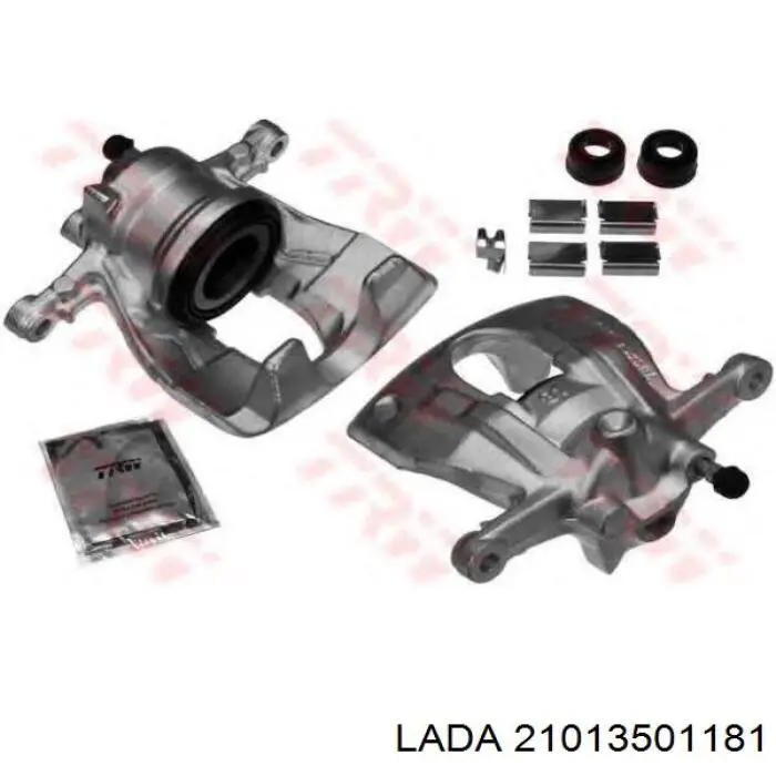 2101-3501181 Lada pinza de freno delantera izquierda