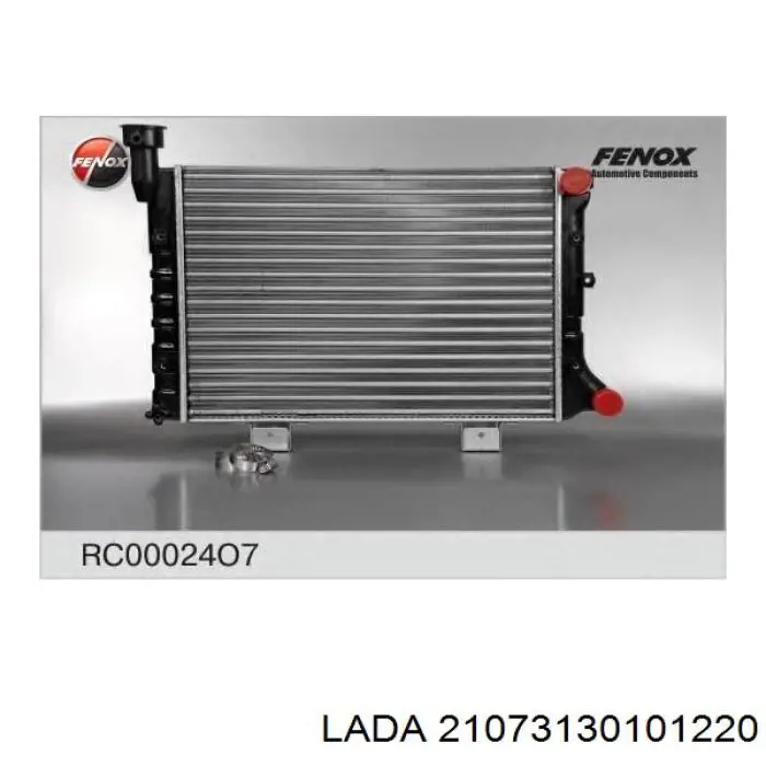 21073130101220 Lada radiador