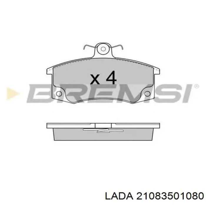 Pastillas freno delanteras Lada 21083501080 precio, desde 13,95 EUR