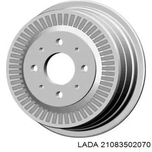 Tambor de freno trasero 21083502070 Lada