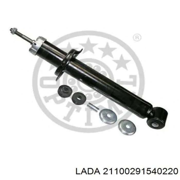 21100291540220 Lada amortiguador trasero