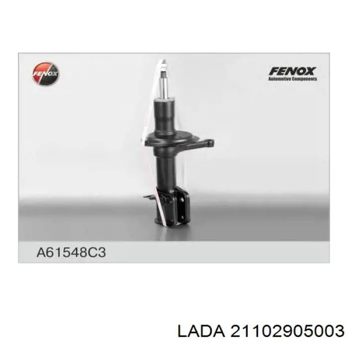 Comprar 21102905003 Lada Amortiguador delantero izquierdo