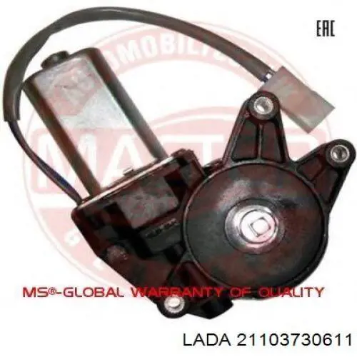 2110-3730611 Lada motor eléctrico, elevalunas, puerta delantera izquierda