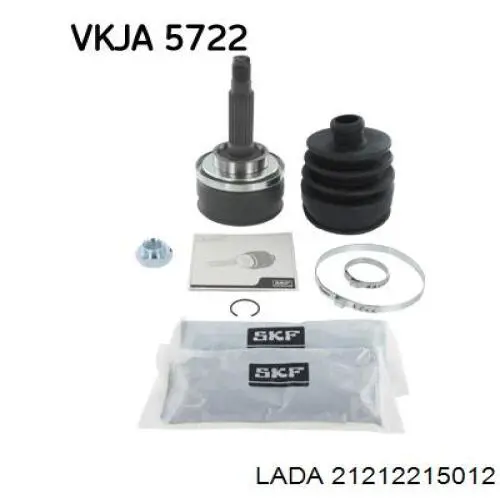 21212215012 Lada Junta homocinética