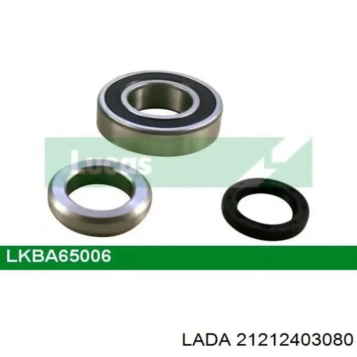 Cojinete de rueda 21212403080 Lada