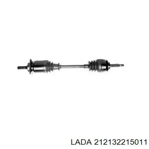 212132215011 Lada árbol de transmisión delantero izquierdo