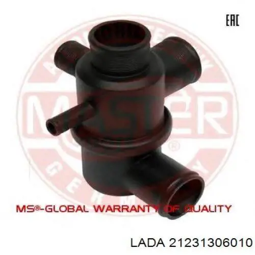 2123-1306010 Lada caja del termostato