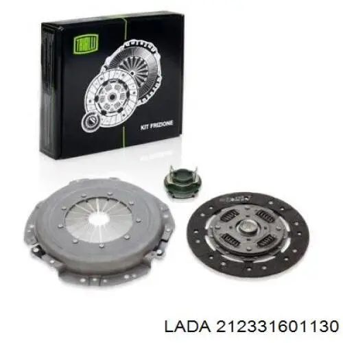 21233-1601130 Lada kit de embrague (3 partes)