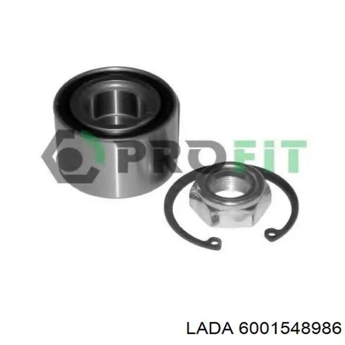 6001548986 Lada Rodamiento de rueda trasera