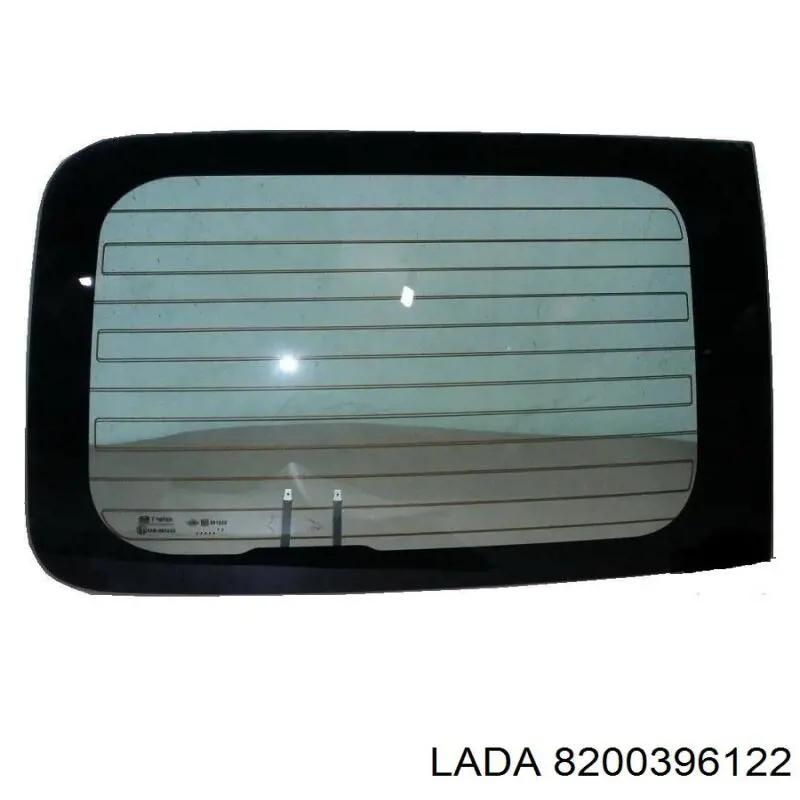 8200396122 Lada vidrio de puerta de batientes izquierda