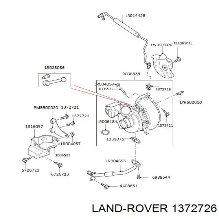 Arandela elástica Land Rover 1372726 precio, desde 18,40 EUR