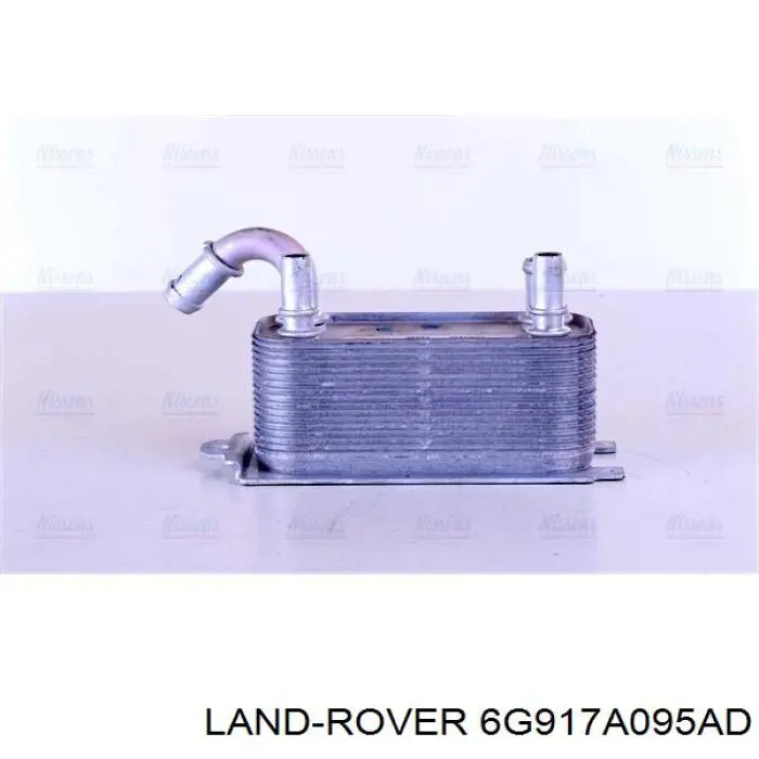 6G917A095AD Land Rover radiador de aceite