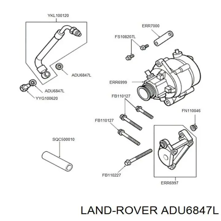  Land Rover ADU6847L precio, desde  EUR