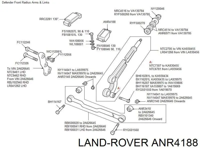 ANR4188 Land Rover