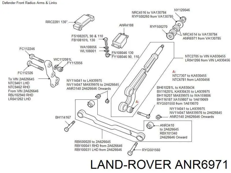 ANR6971 Land Rover