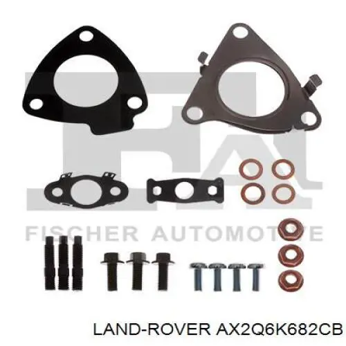 AX2Q6K682CB Land Rover turbocompresor