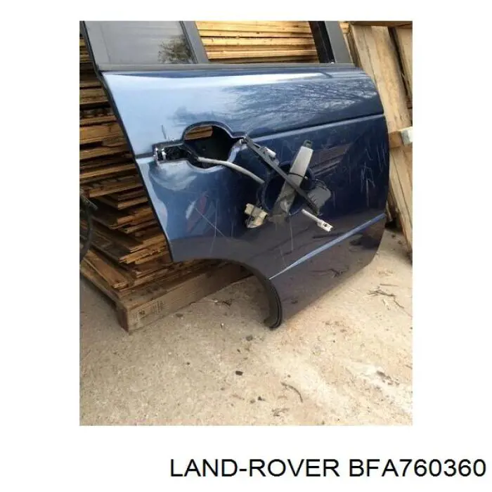 BFA760360 Land Rover puerta trasera derecha