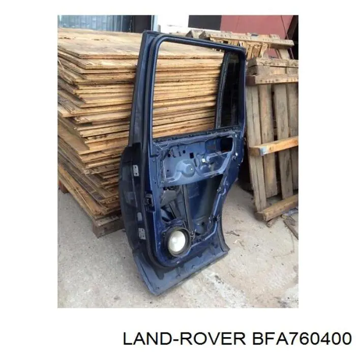 BFA760400 Land Rover puerta trasera derecha