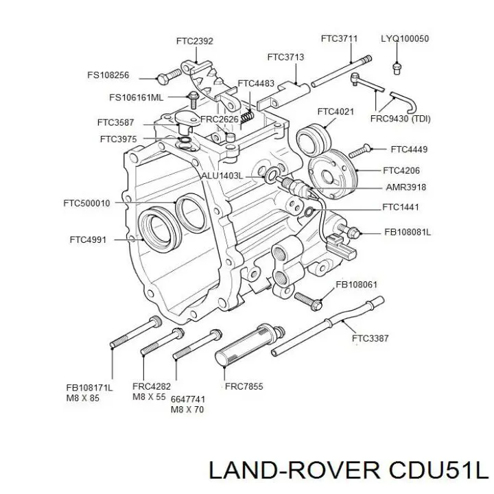 Interruptor piloto de marcha atrás Land Rover CDU51L precio, desde 11,46 EUR