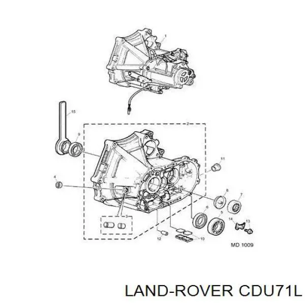 CDU71L Land Rover