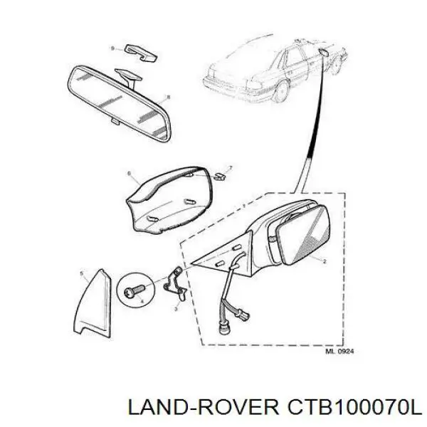 CTB100070L Land Rover