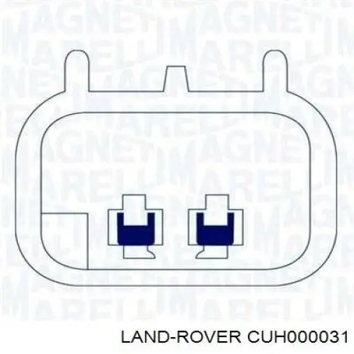 CUH000031 Land Rover mecanismo de elevalunas, puerta delantera izquierda