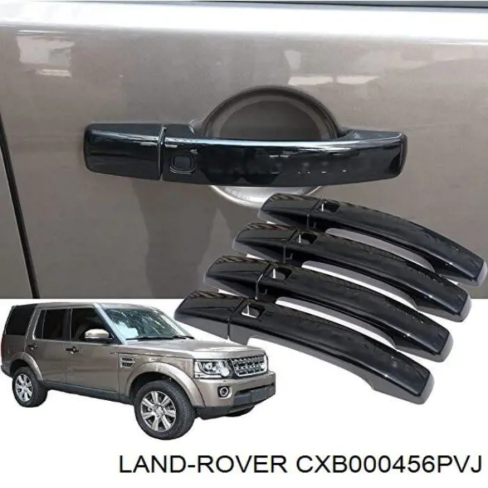Tirador de maletero exterior Land Rover CXB000456PVJ precio, desde 40,41 EUR