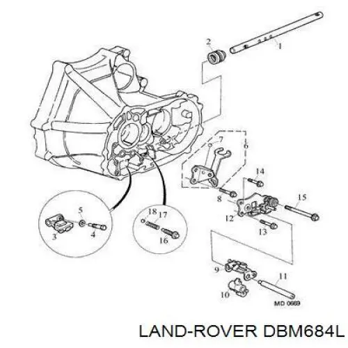 DBM684L Land Rover