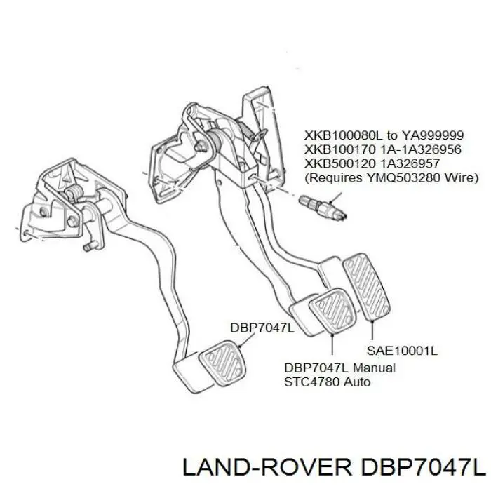 DBP7047L Land Rover 