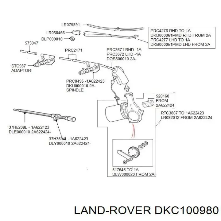 DKC100980 Land Rover