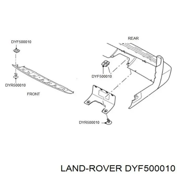 Comprar DYF500010 Land Rover 