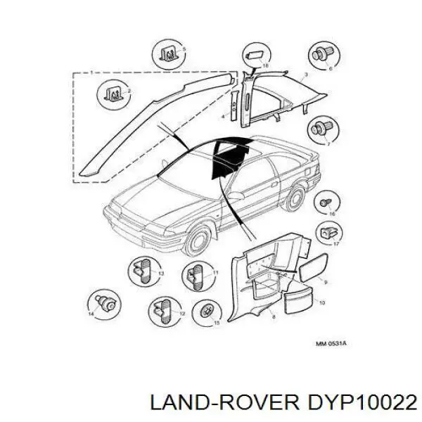 DYP10022 Land Rover