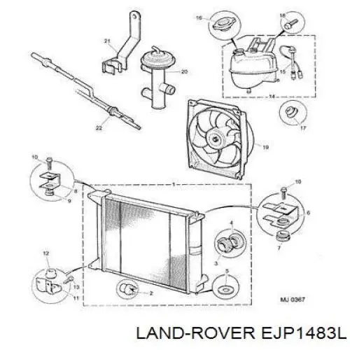 EJP1483L Land Rover