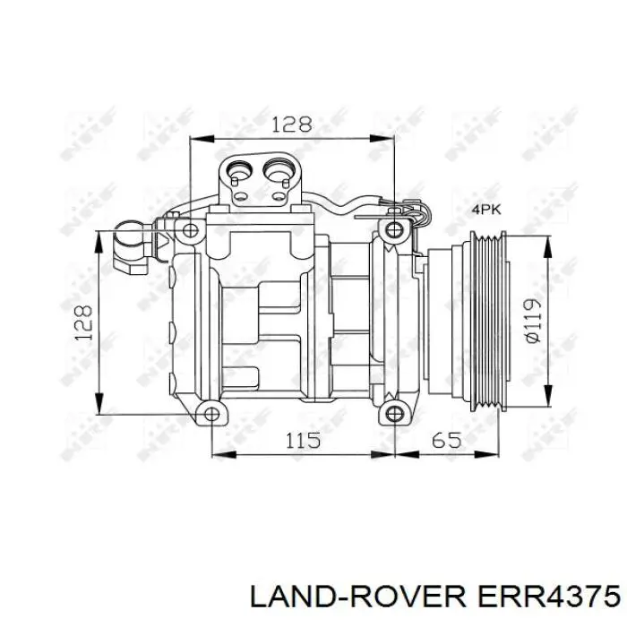1385172 BMW Compresor climatizador
