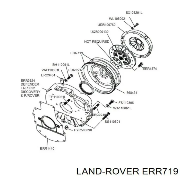 ERR719 Land Rover