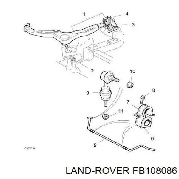  Land Rover FB108086 precio, desde  