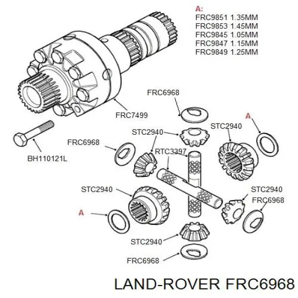 FRC6968 Land Rover