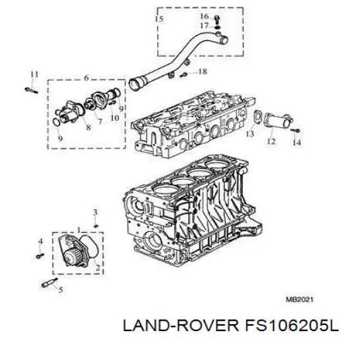 Comprar FS106205L Land Rover 