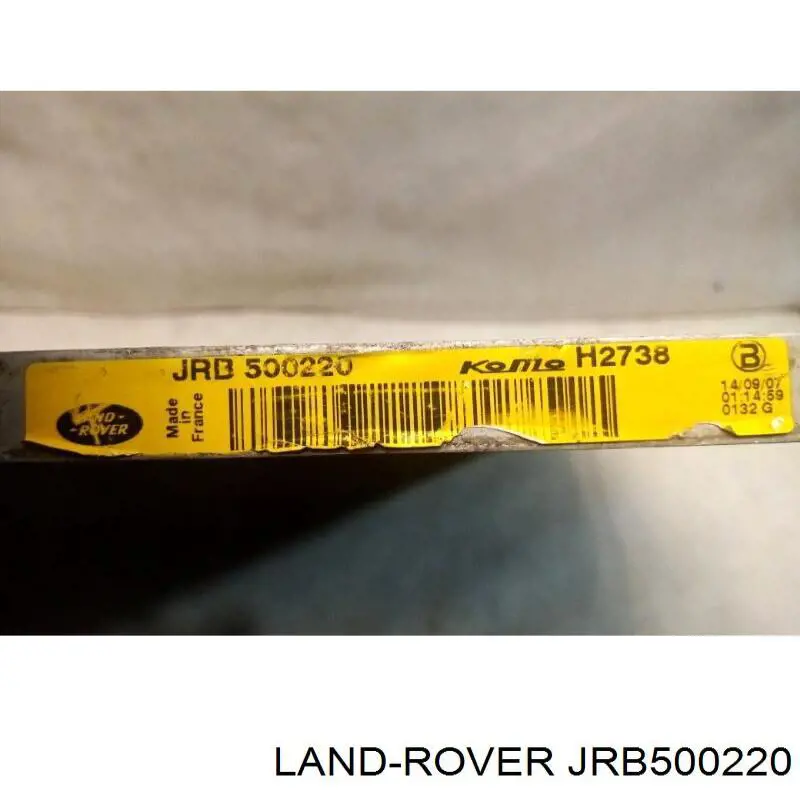 Aire acondicionado capacitor Land Rover JRB500220 precio, desde 115,43 EUR