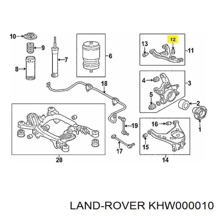 KHW000010 Land Rover