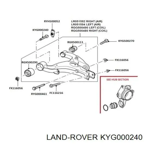 KYG000240 Land Rover