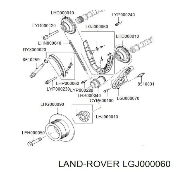 LGJ000060 Land Rover