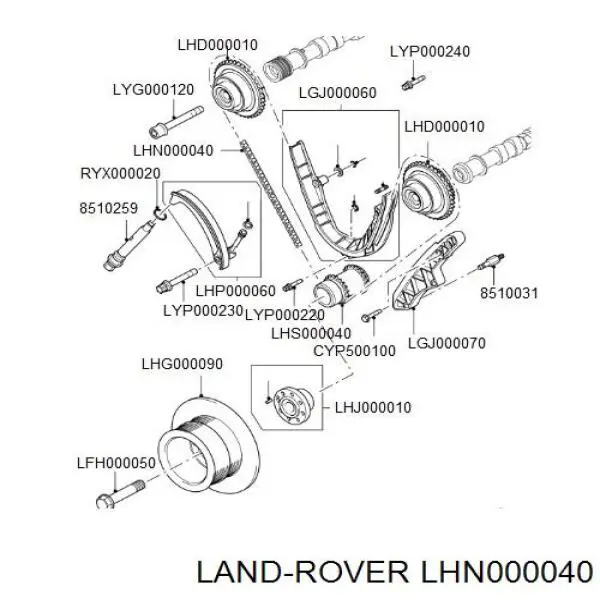 LHN000040 Land Rover